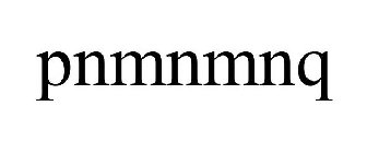 PNMNMNQ