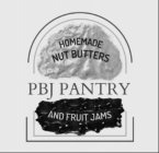 PBJ PANTRY HOMEMADE NUT BUTTERS AND FRUIT JAMS