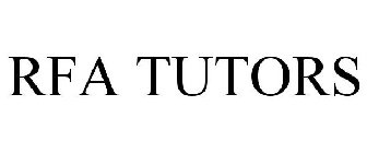 RFA TUTORS