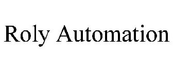 ROLY AUTOMATION