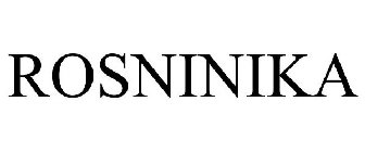 ROSNINIKA