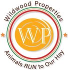 WP WILDWOOD PROPERTIES ANIMALS RUN TO OUR HAY
