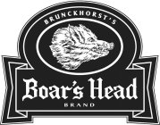 BRUNCKHORST'S BOAR'S HEAD BRAND