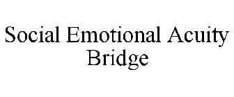 SOCIAL EMOTIONAL ACUITY BRIDGE