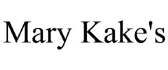 MARY KAKE'S