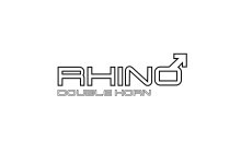 RHINO DOUBLE HORN