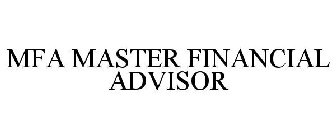 MFA MASTER FINANCIAL ADVISOR