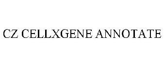 CZ CELLXGENE ANNOTATE