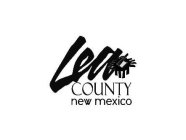 LEA COUNTY NEW MEXICO