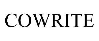 COWRITE