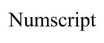 NUMSCRIPT