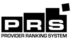 PRS PROVIDER RANKING SYSTEM