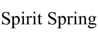 SPIRIT SPRING