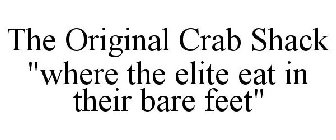 THE ORIGINAL CRAB SHACK 