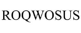 ROQWOSUS