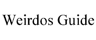 WEIRDOS GUIDE