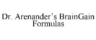 DR. ARENANDER'S BRAINGAIN FORMULAS