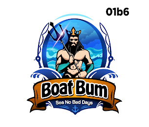 BOAT BUM SEA NO BAD DAYS 01B6