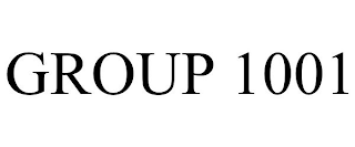 GROUP 1001