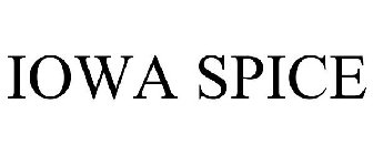 IOWA SPICE