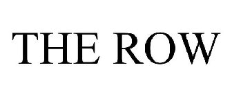 THE ROW