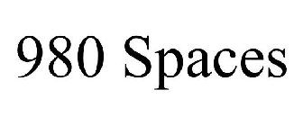 980 SPACES