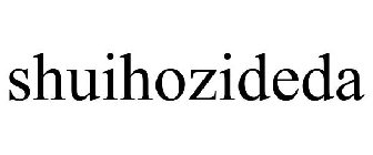 SHUIHOZIDEDA
