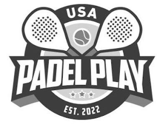 USA PADEL PLAY EST. 2022