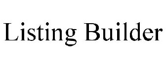 LISTING BUILDER