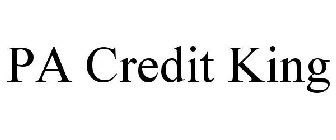 PA CREDIT KING