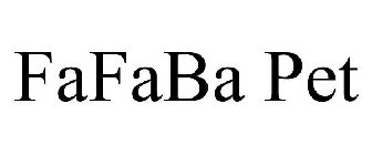 FAFABA PET