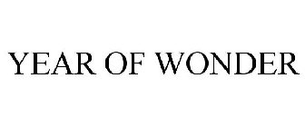 YEAR OF WONDER