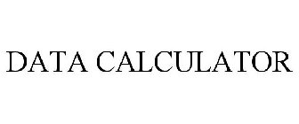 DATA CALCULATOR