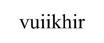 VUIIKHIR