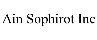 AIN SOPHIROT INC