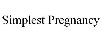 SIMPLEST PREGNANCY