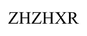 ZHZHXR