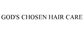 GOD'S CHOSEN HAIR CARE
