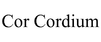 COR CORDIUM