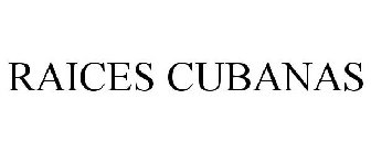 RAICES CUBANAS