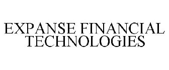 EXPANSE FINANCIAL TECHNOLOGIES