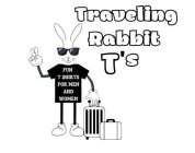 TRAVELING RABBIT T'S FUN T SHIRTS FOR MEN AND WOMEN