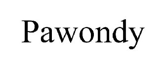 PAWONDY