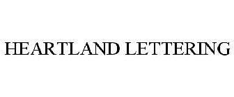 HEARTLAND LETTERING
