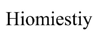 HIOMIESTIY