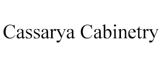 CASSARYA CABINETRY