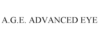 A.G.E. ADVANCED EYE