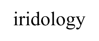 IRIDOLOGY