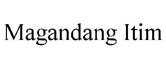 MAGANDANG ITIM