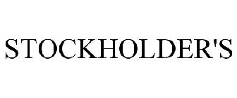 STOCKHOLDER'S